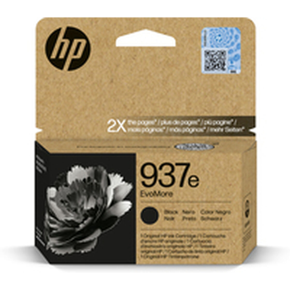 Original Ink Cartridge HP 4S6W9NE Black