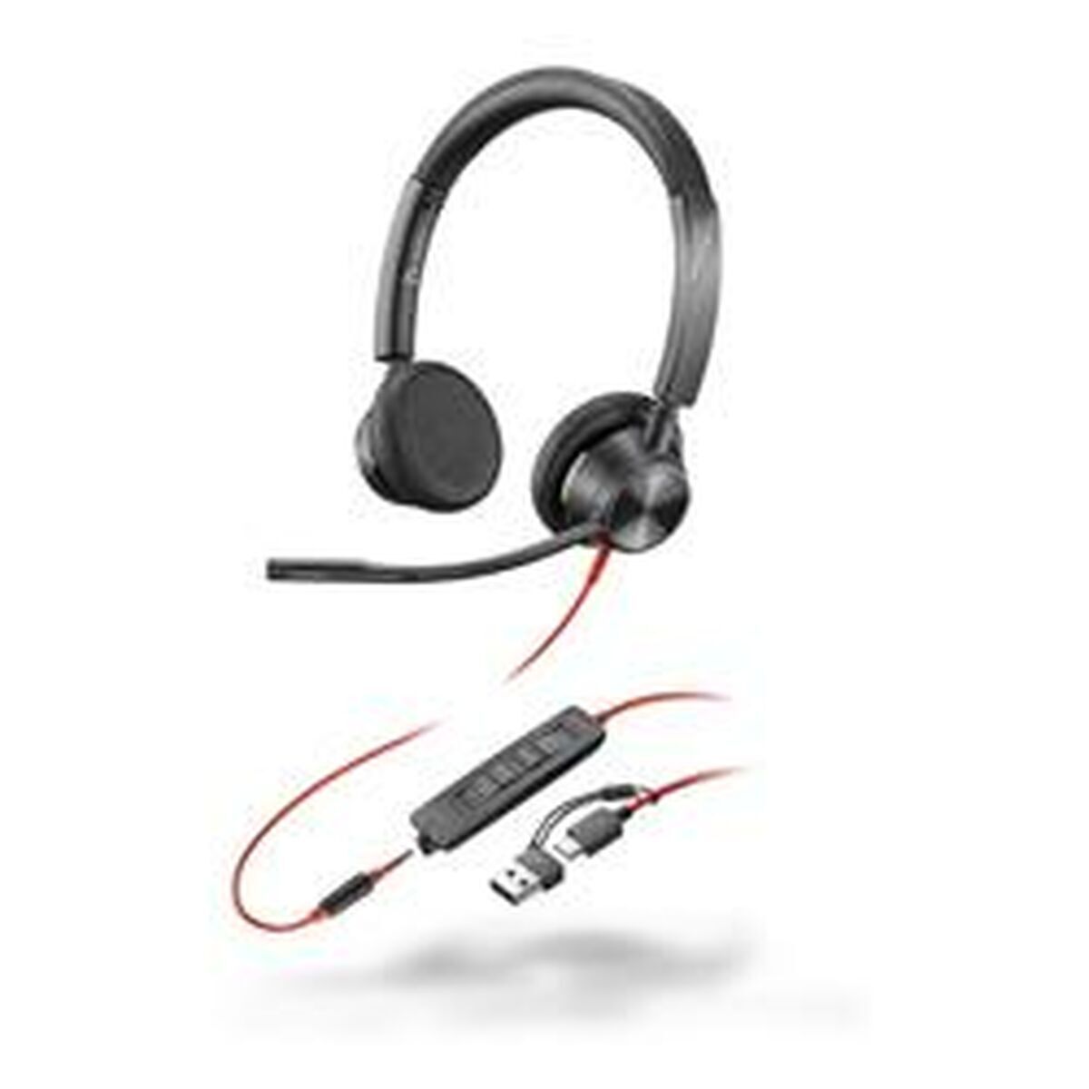 Headphones Poly 8X222AA Black