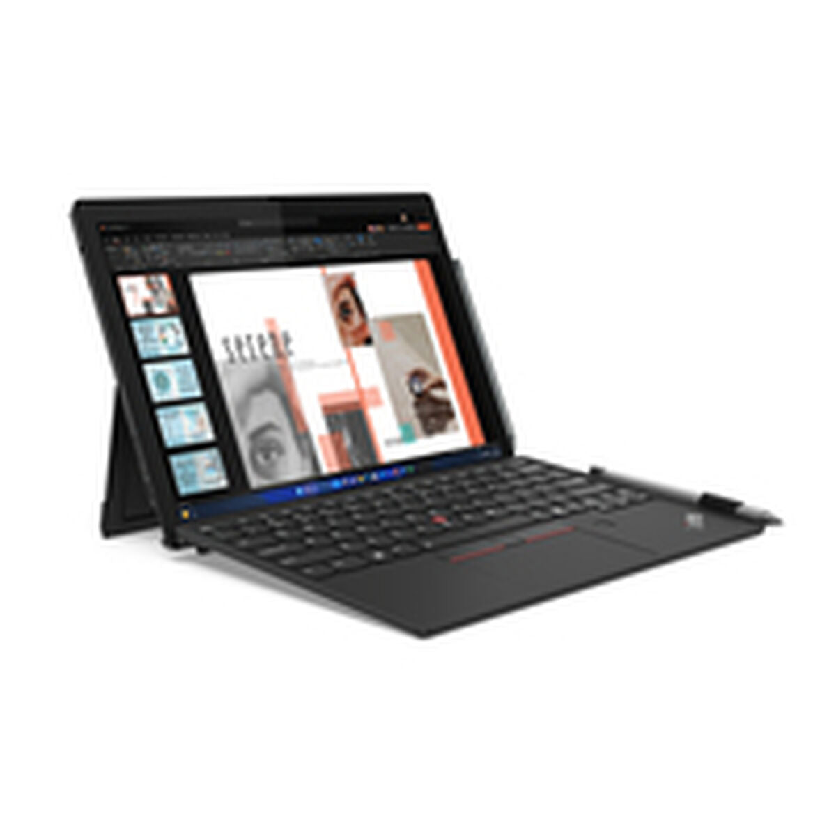 Laptop Lenovo 21LK001SSP 12,3" intel core ultra 5 16 GB RAM 512 GB 512 GB SSD Spanish Qwerty