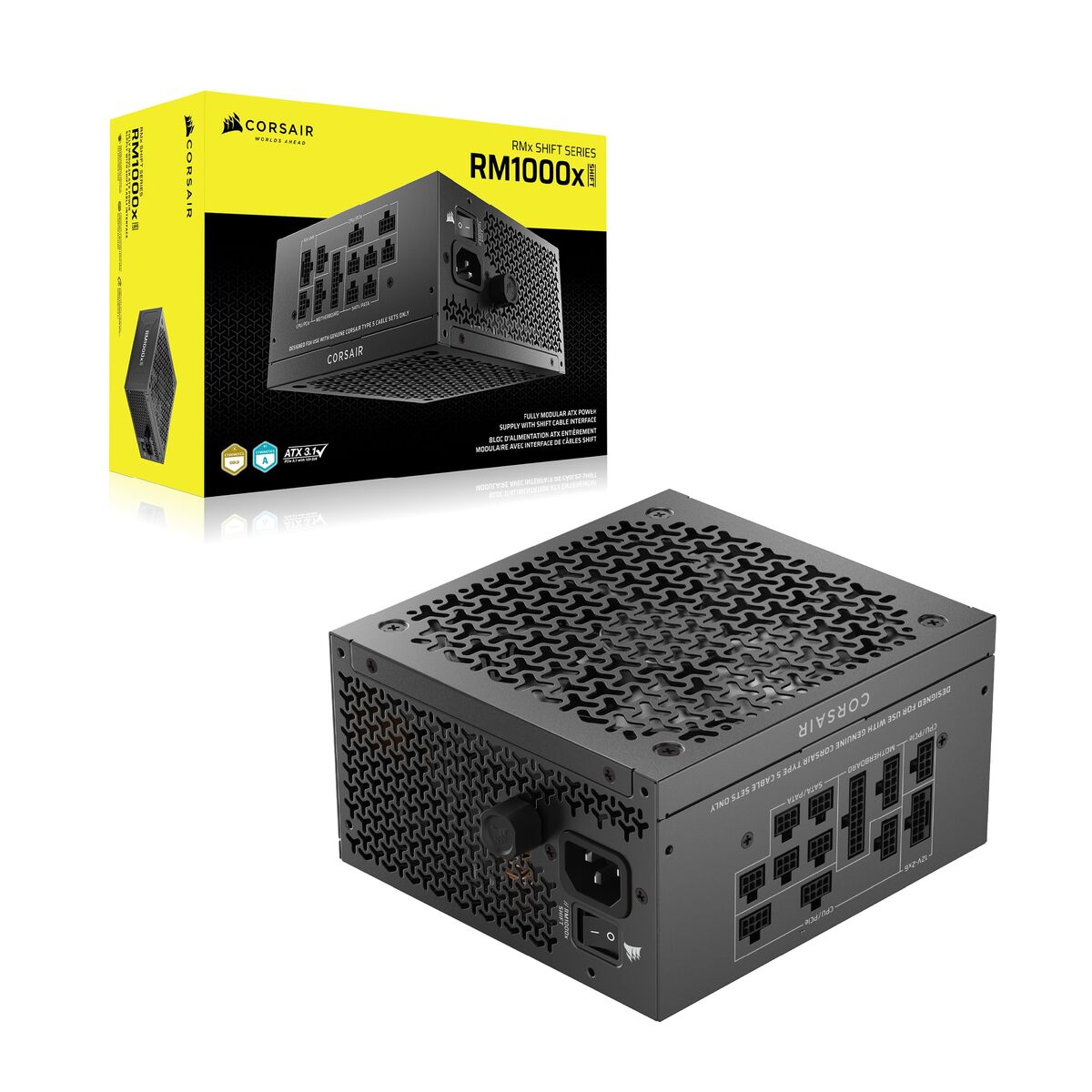 Power supply Corsair RM1000X SHIFT 1000 W 80 Plus Gold ATX