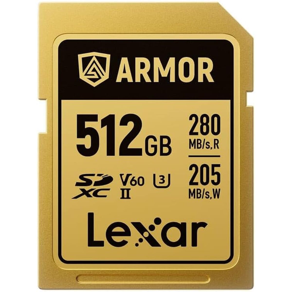 SDXC Memory Card Lexar Professional Armor Gold 512 GB