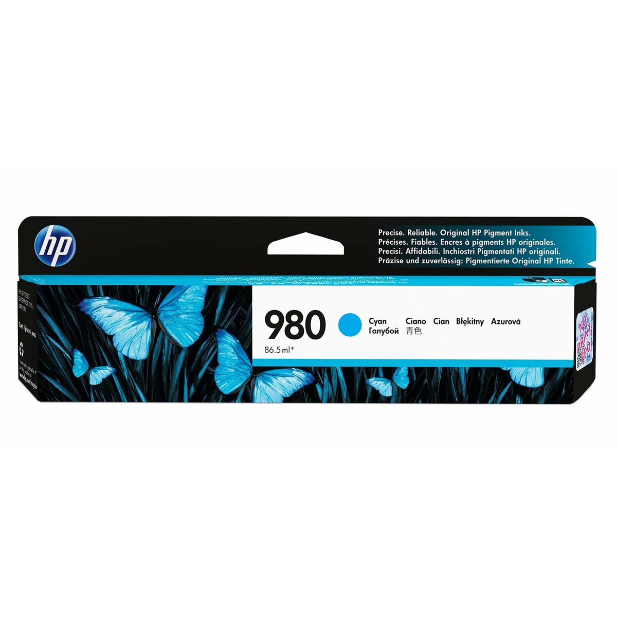 Original Ink Cartridge HP 980 Cyan