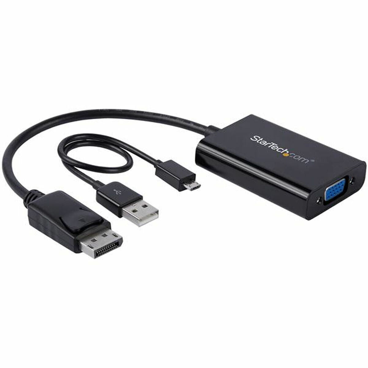 DisplayPort to SVGA adapter Startech DP2VGAA Black