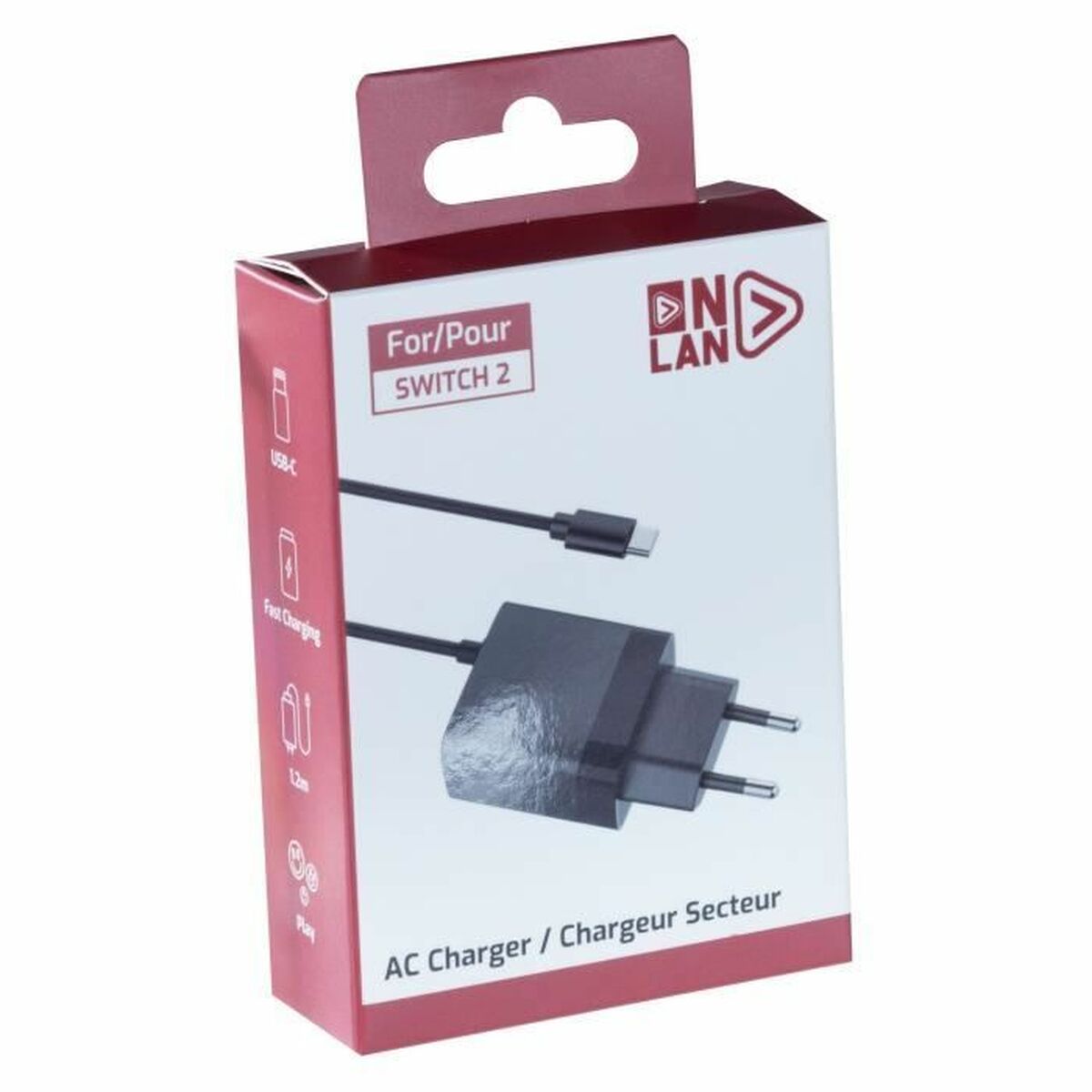 Wall Charger Onlan Nintendo Switch 2