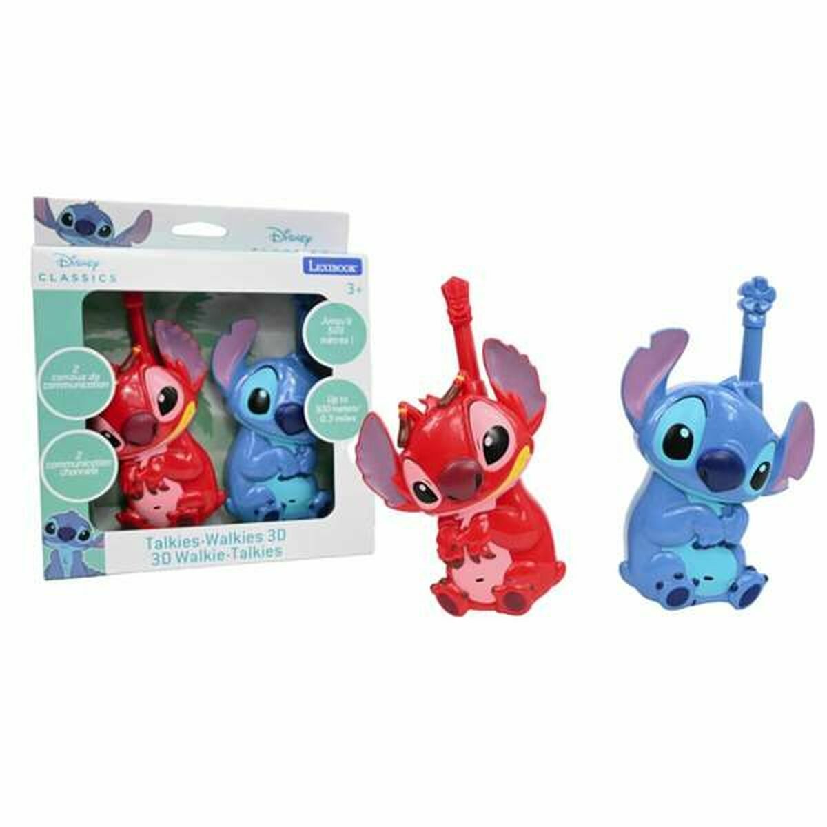 Walkie-Talkie Stitch Lexibook 3D