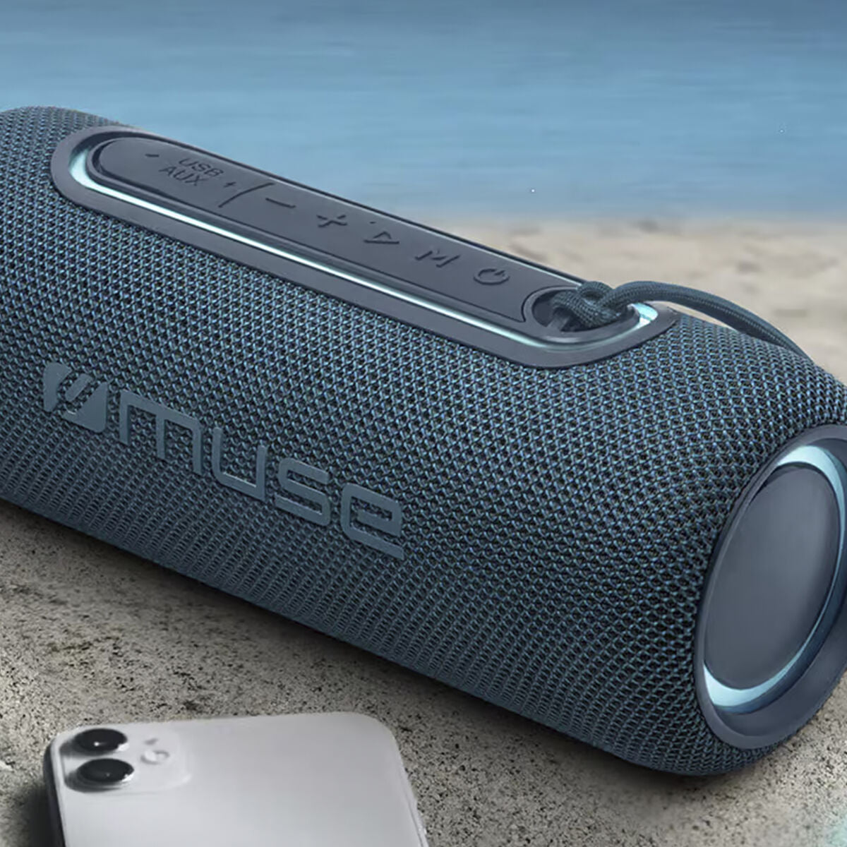 Portable Bluetooth Speakers Muse M780BTR 20W Blue 20 W