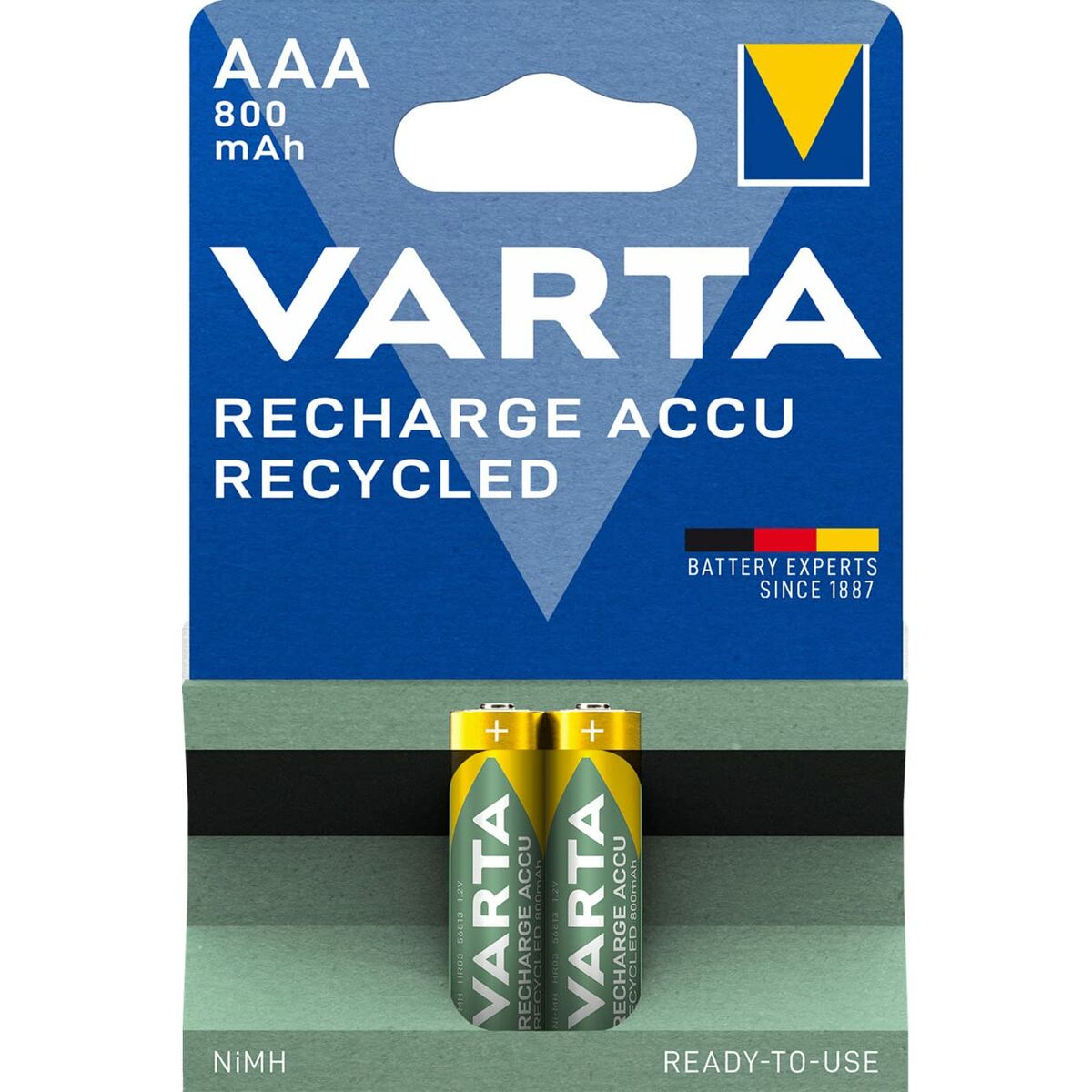 Rechargeable Batteries Varta AAA 800MAH 2UD 1,2 V 800 mAh AAA