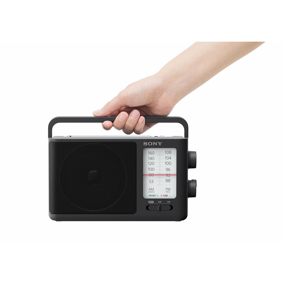 Transistor Radio Sony ICF506 Black AM/FM