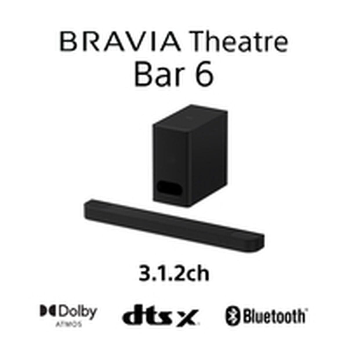 Soundbar Sony HTB600 350W Black
