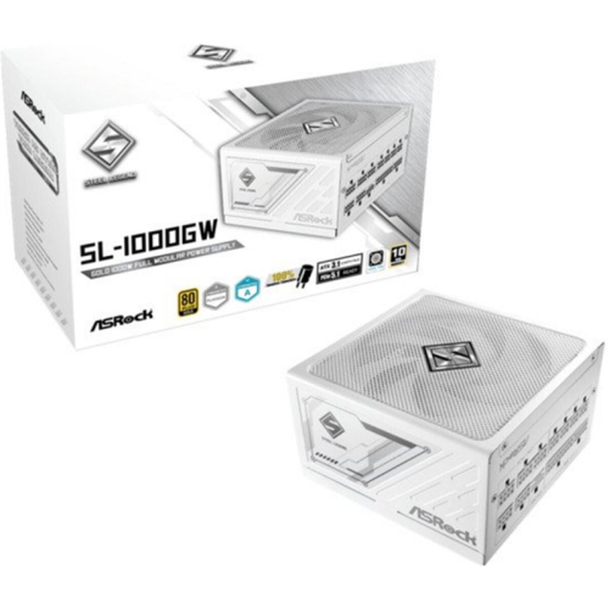 Power supply ASRock 90-UXS100-GFEABA 1000 W 80 Plus Gold