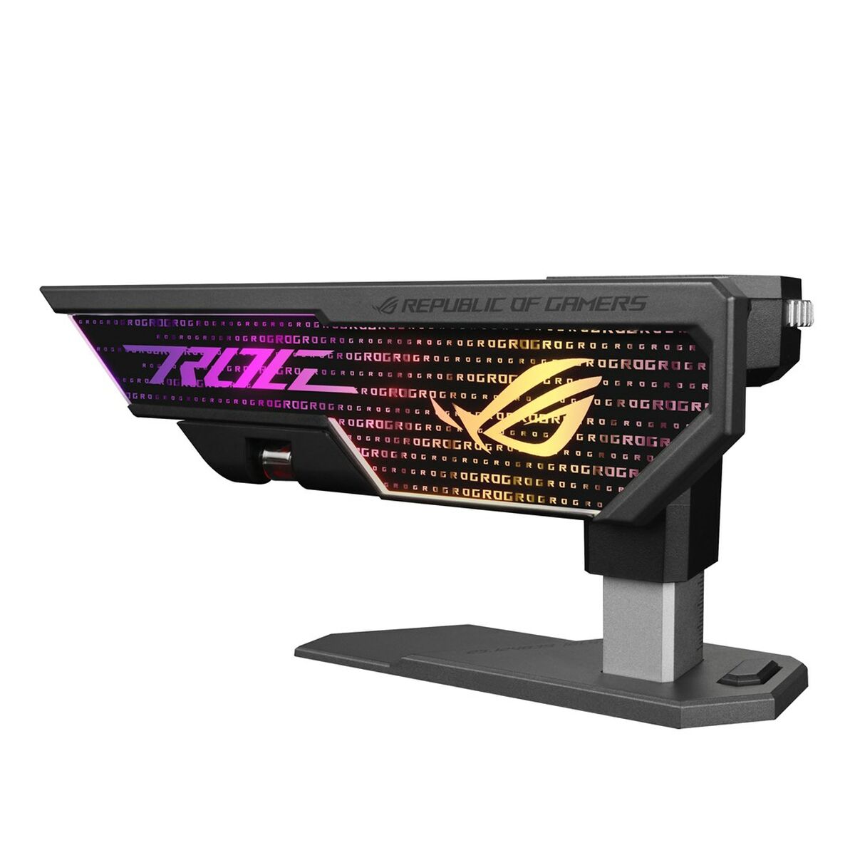 Charging base Asus ROG Herculx Graphics Card Holder Black Grey 50 W