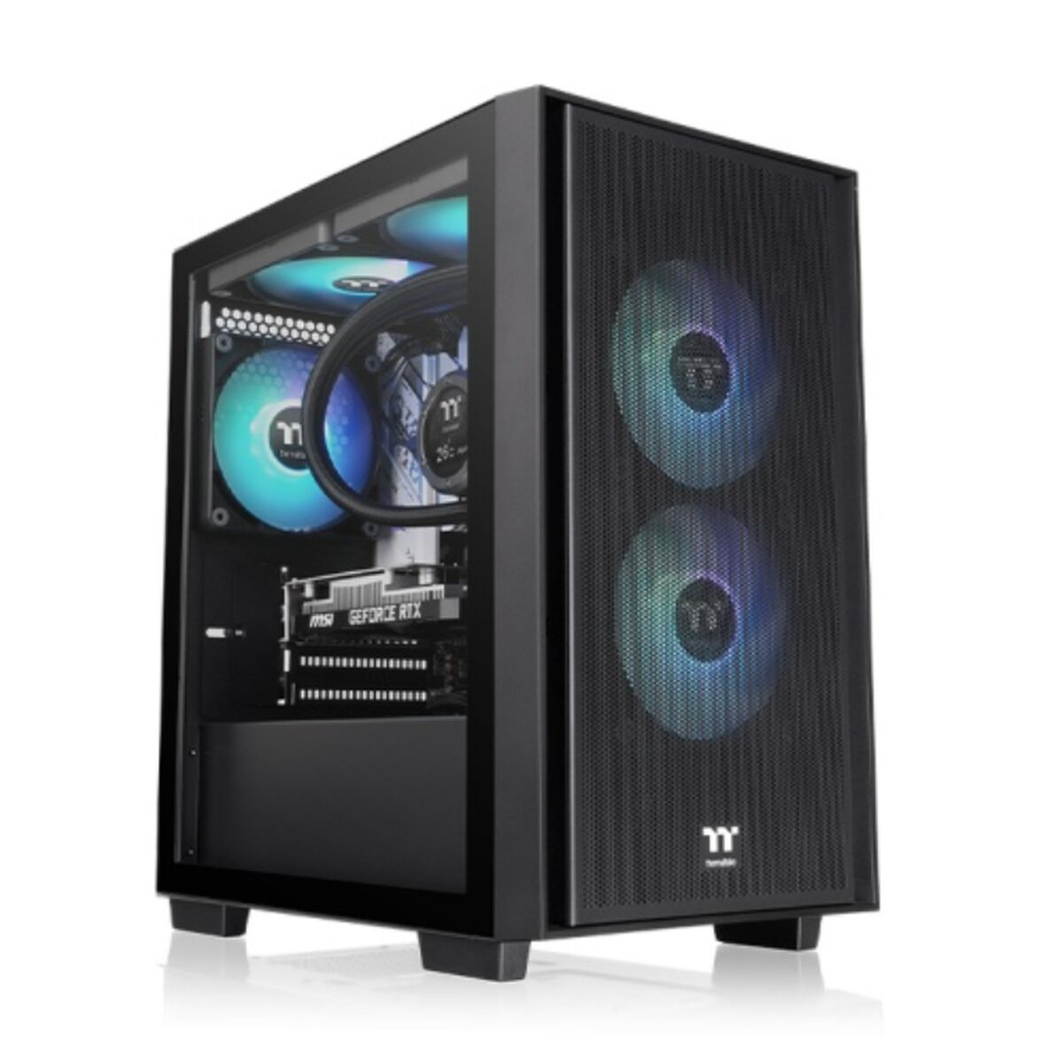 ATX Semi-tower Box THERMALTAKE Versa H16 TG ARGB