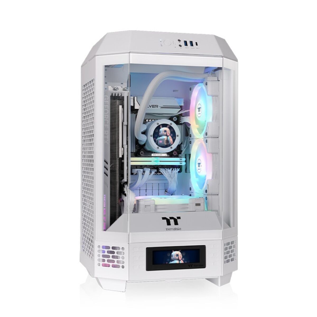 ATX Semi-tower Box THERMALTAKE The Tower 250 Snow