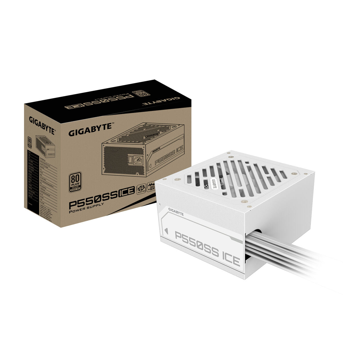 Power supply Gigabyte 28200-P55SW-1EUR 550 W ATX 80 Plus Silver