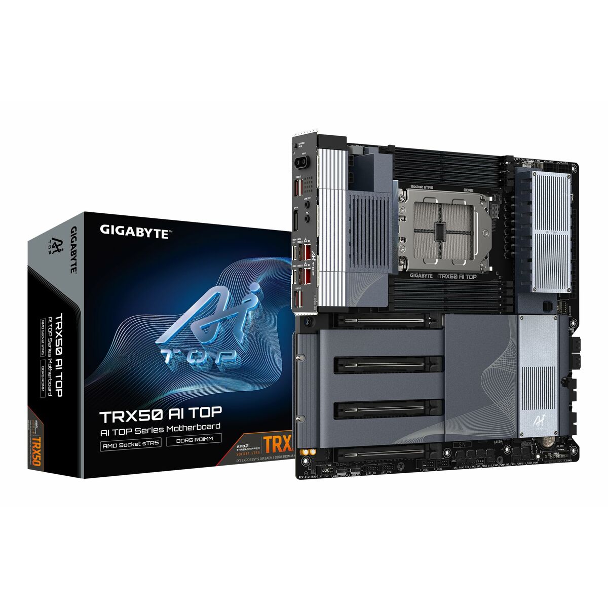 Monitor Gigabyte TRX50 AI TOP-2B AMD TRX50