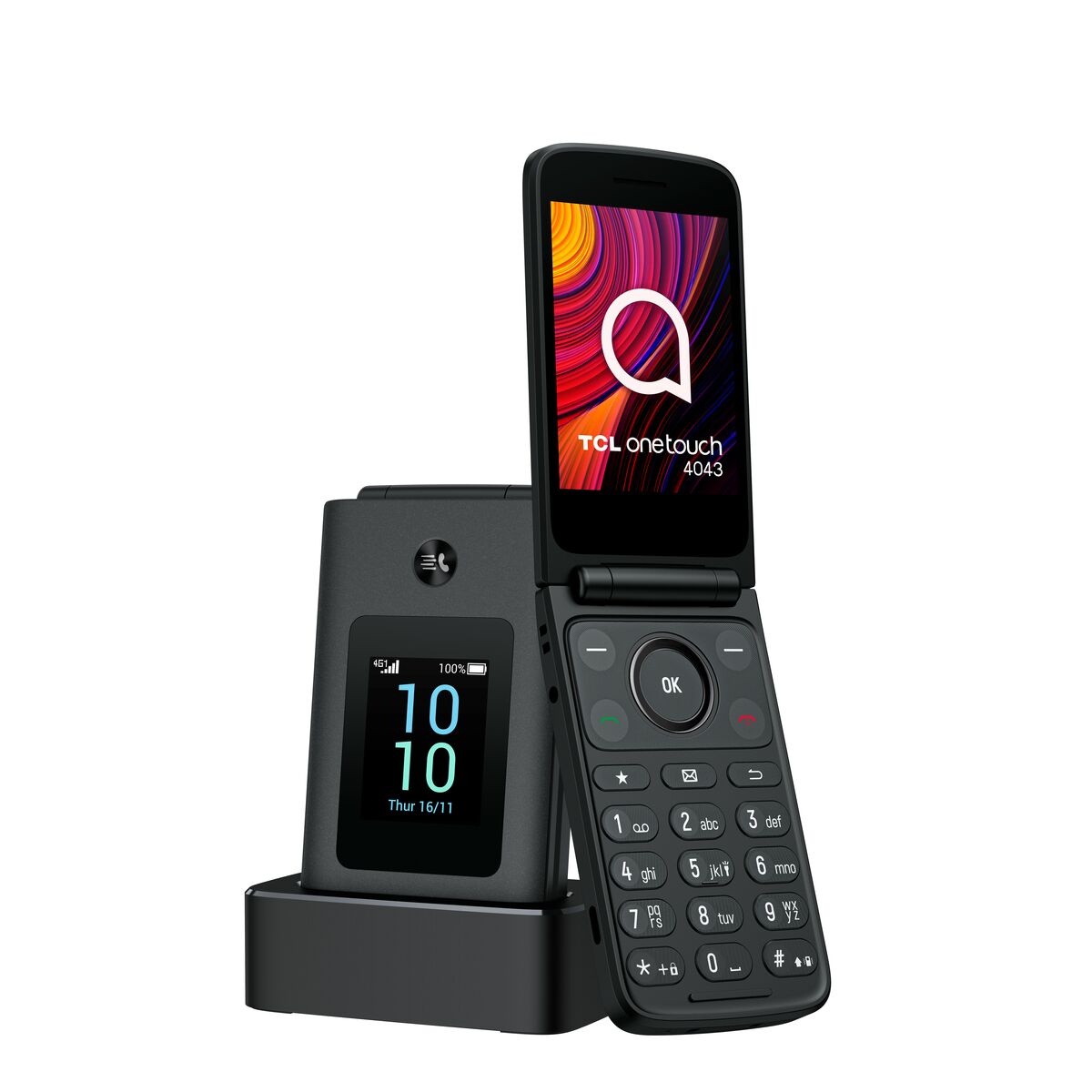 Mobile phone TCL 4043D 3,2" 48 MB 128 MB Grey