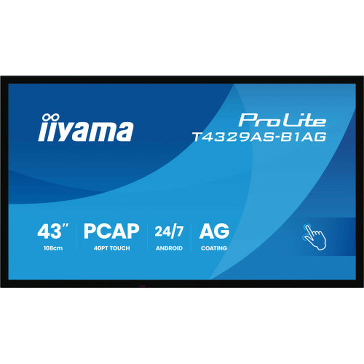 Videowall Monitor Iiyama T4329AS-B1AG 4K Ultra HD 43"