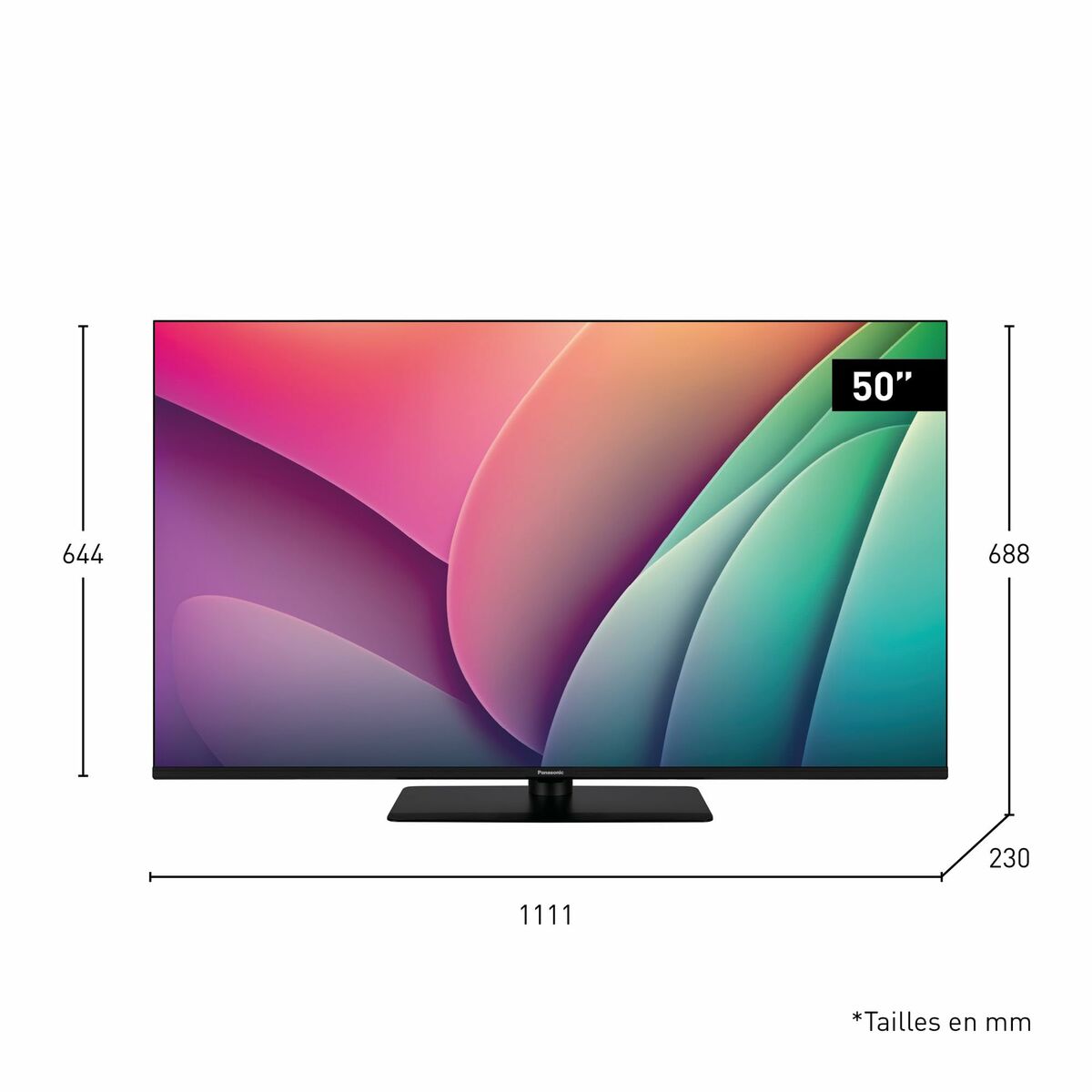 Smart TV Panasonic TV50W80AEZ 50 50" 4K Ultra HD HDR QLED