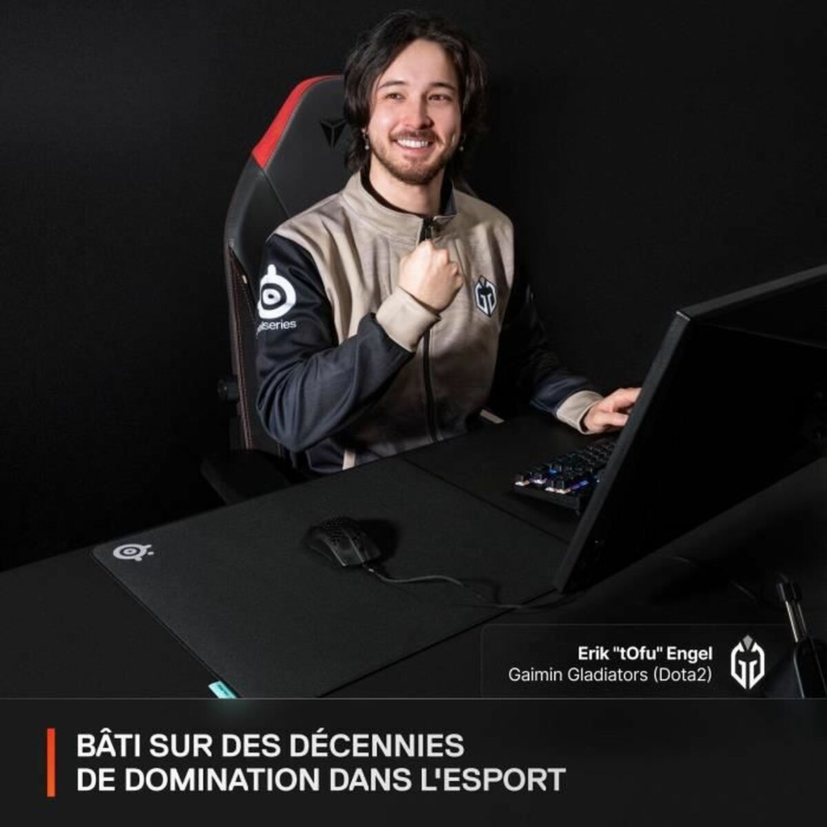 Mouse Mat SteelSeries QcK Performance XL - Balance Black