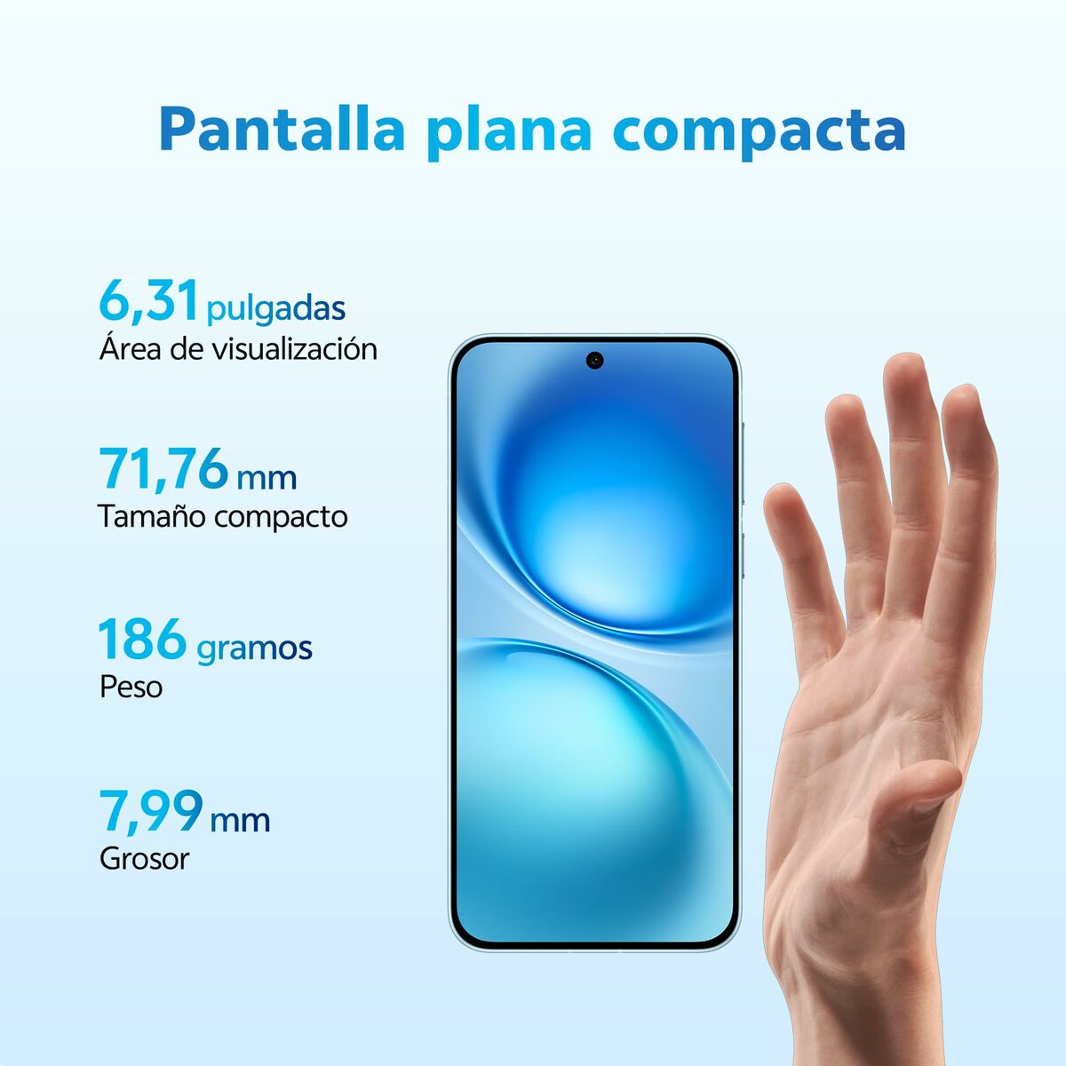 Smartphone Vivo 560272 Octa Core 12 GB RAM 512 GB Blue