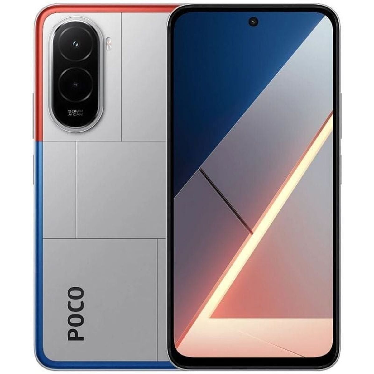 Smartphone Xiaomi POCO M7 6-128 SV Octa Core 6 GB RAM 128 GB Silver 6,9"