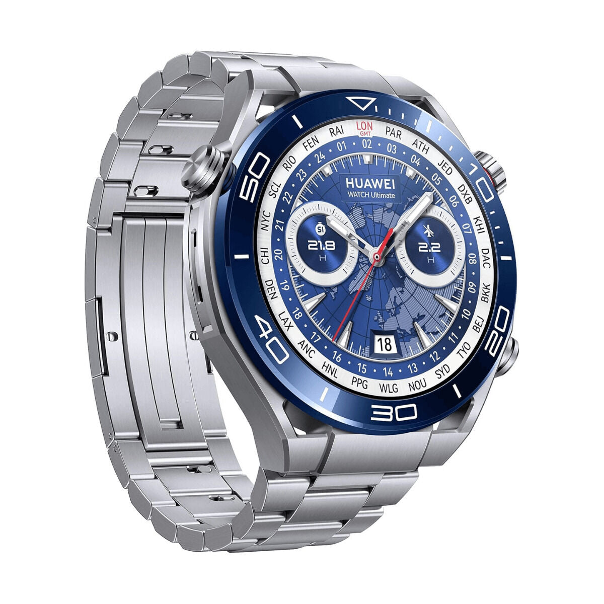 Watch Huawei Ultimate Silver 1,5"