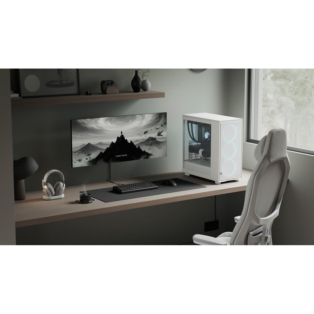 ATX Semi-tower Box Fractal Design EPOCH XL FD-C-EPO1X-05 White