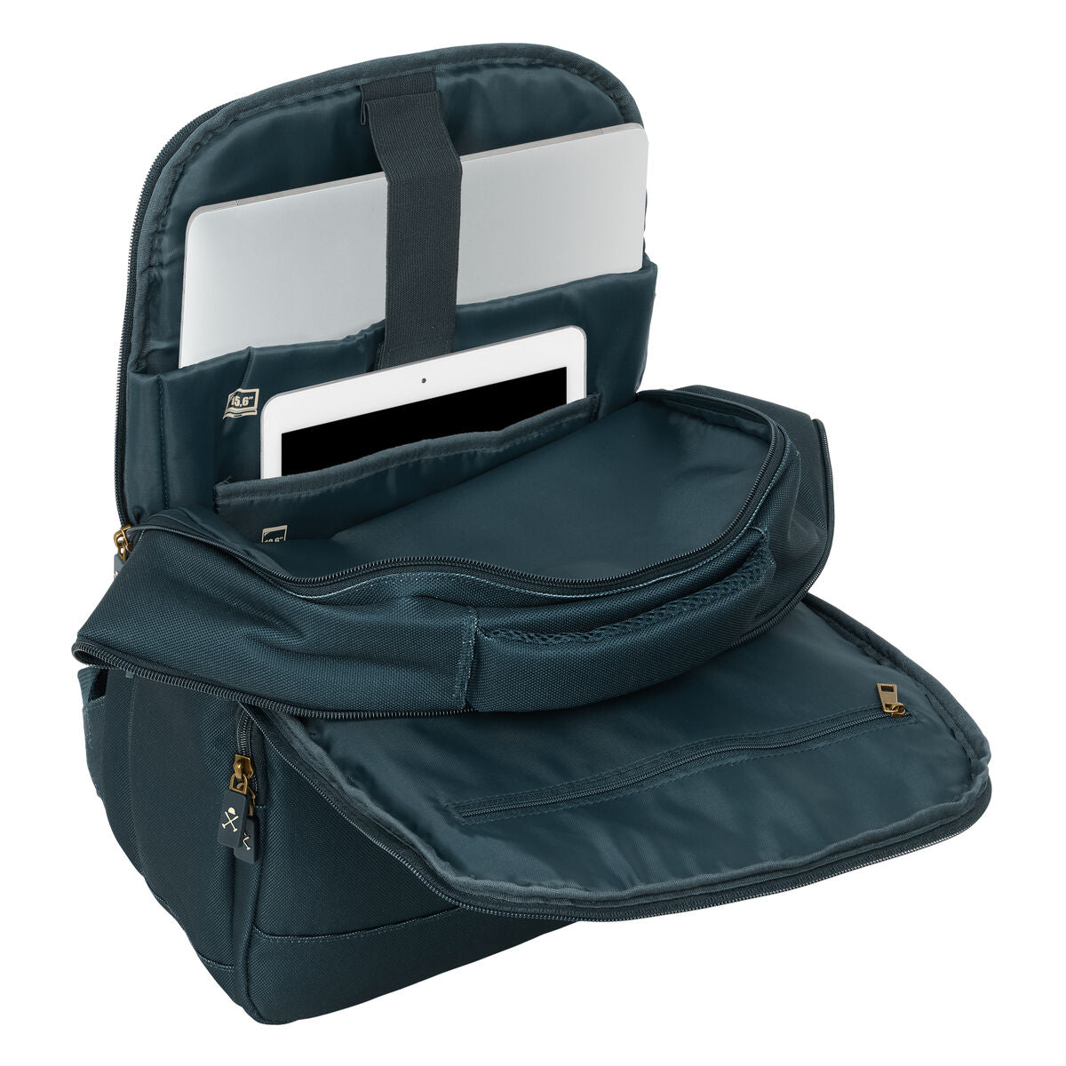 Laptop Backpack Harper & Neyer Navy Blue 29 x 44 x 15 cm
