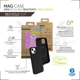 Mobile cover Muvit for Change iPhone 14 Plus Black Magnetic