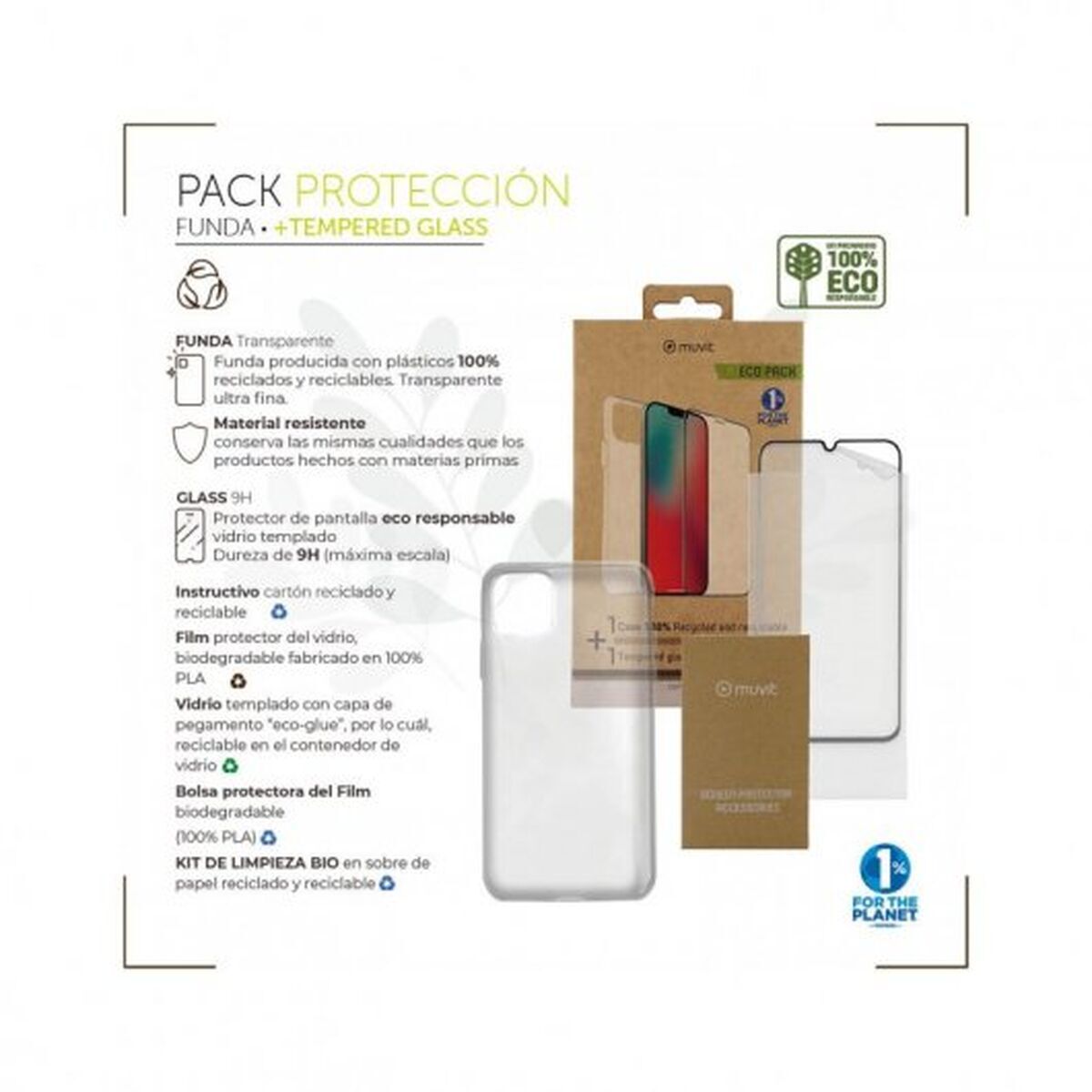 Mobile cover Muvit iPhone 14 Plus
