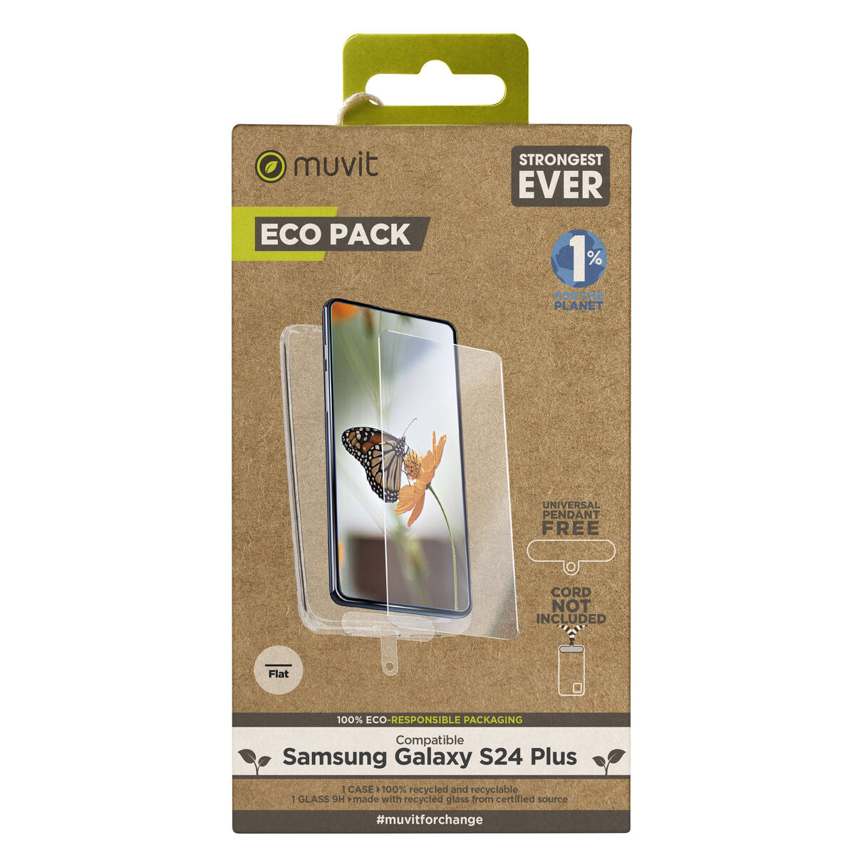 Mobile Case and Protector Muvit for Change Galaxy S24 Plus Samsung Galaxy S23 Plus