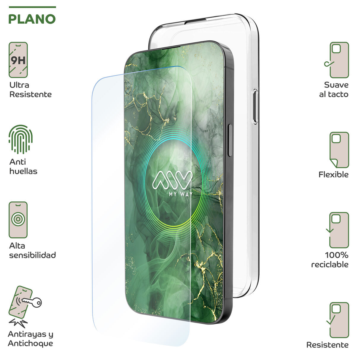 Mobile Case and Protector Myway Galaxy A55 5G Samsung Galaxy A56
