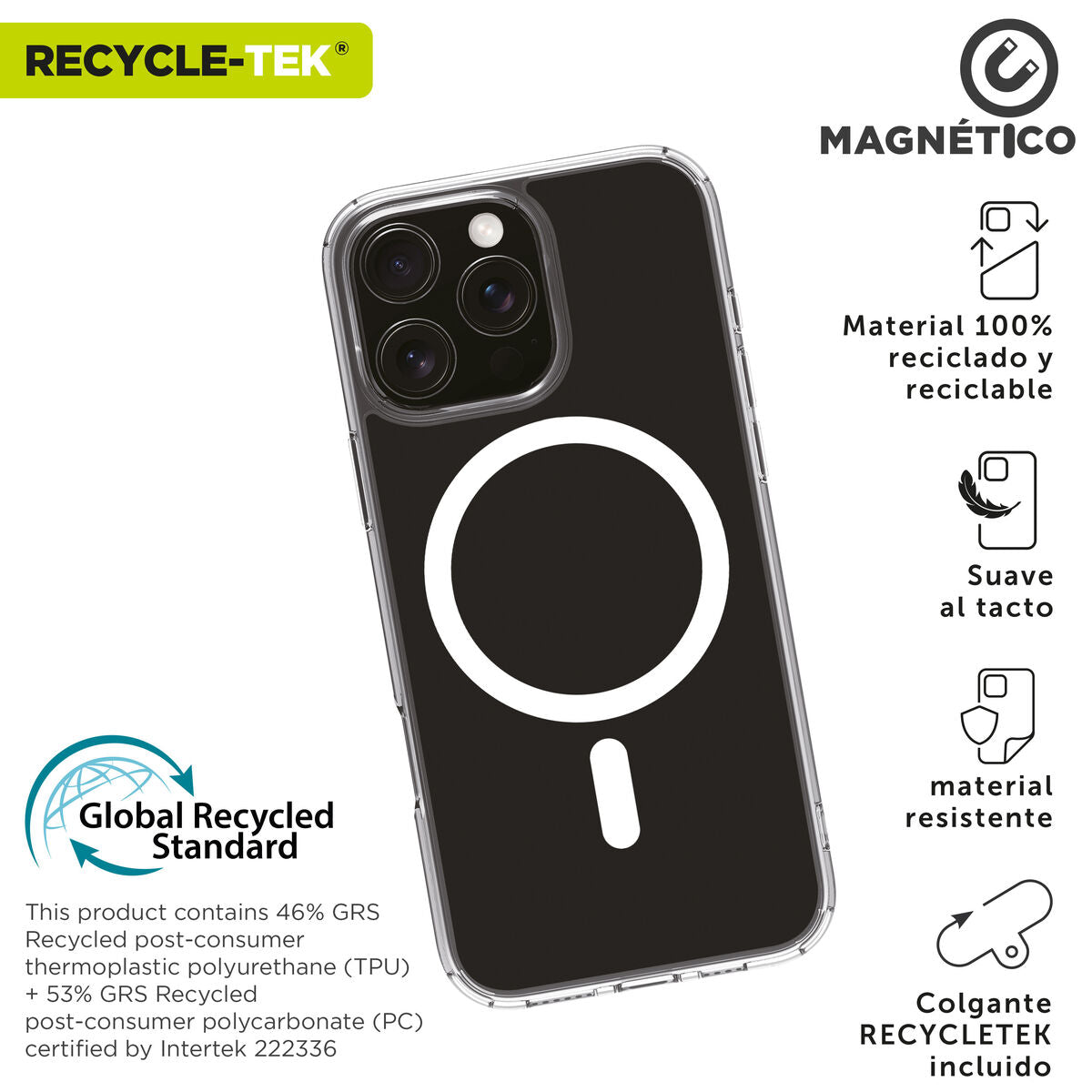 Mobile cover Muvit for Change iPhone 16 Pro Magnetic