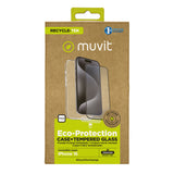 Mobile Case and Protector Muvit for Change iPhone 16 Black