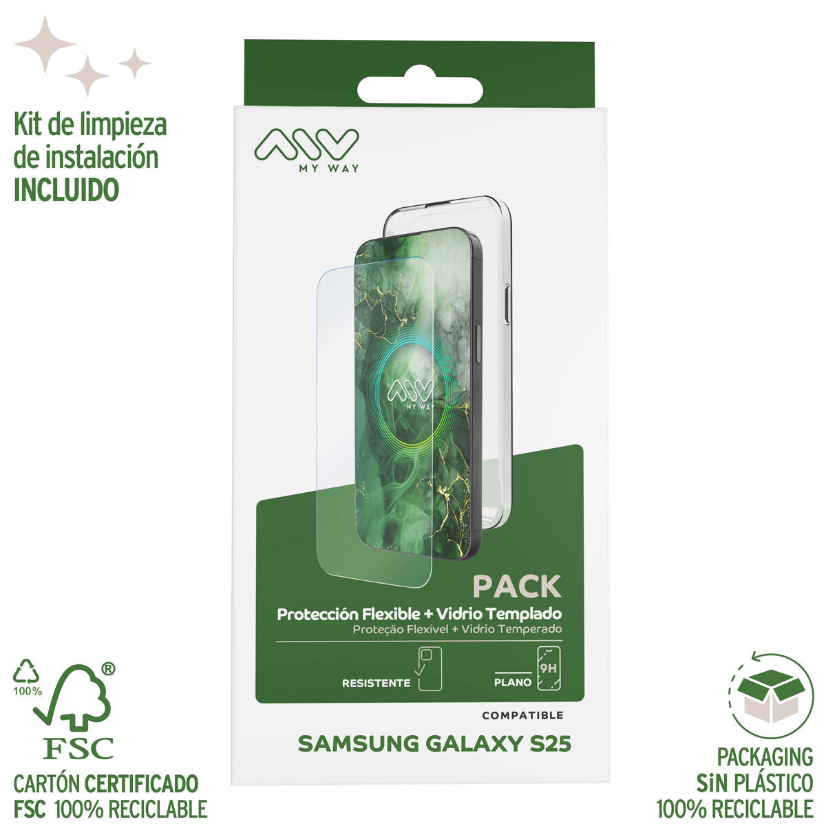 Mobile Case and Protector Myway Galaxy S25 Galaxy S25