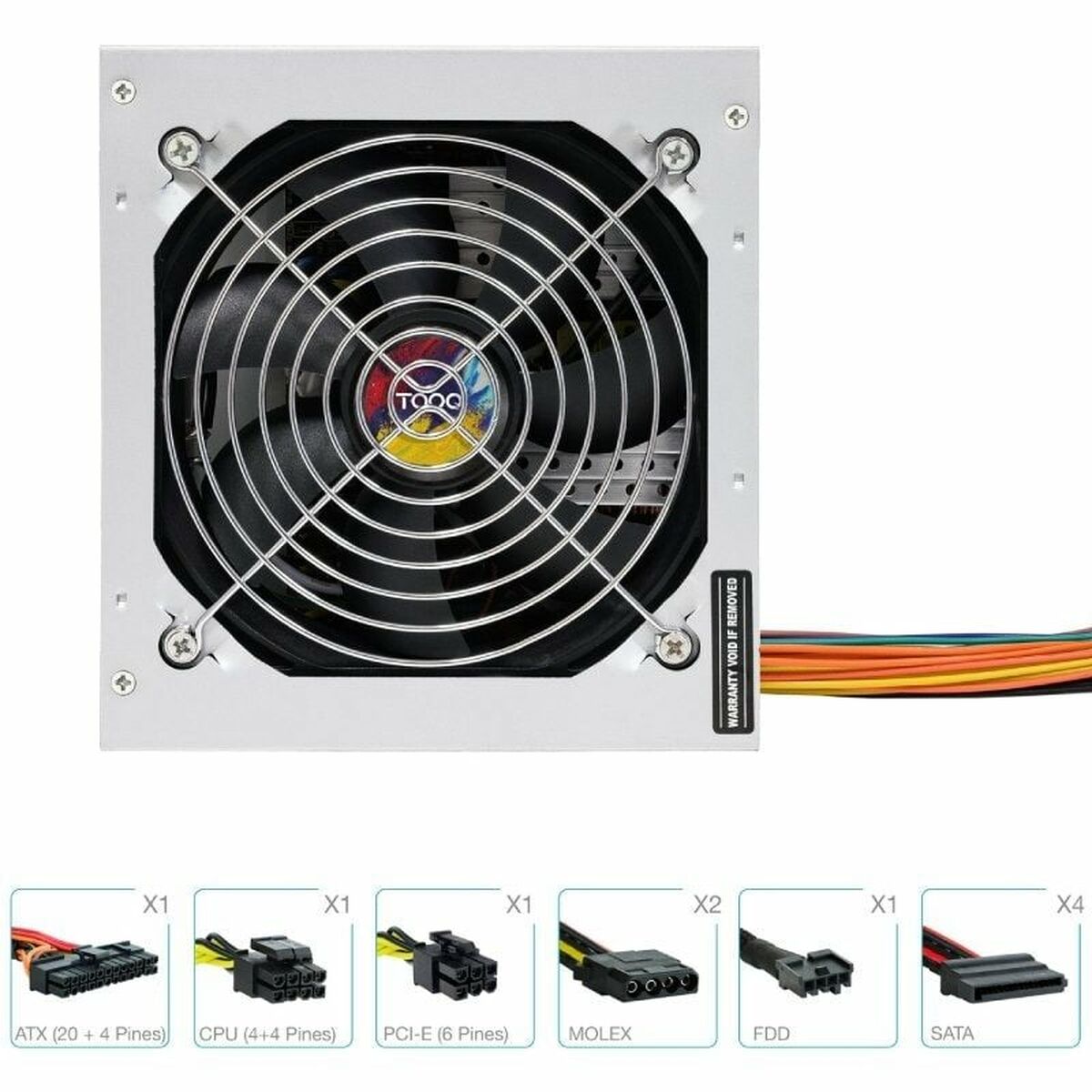 Power supply TooQ TQAPOLO-550SP ATX 550 W