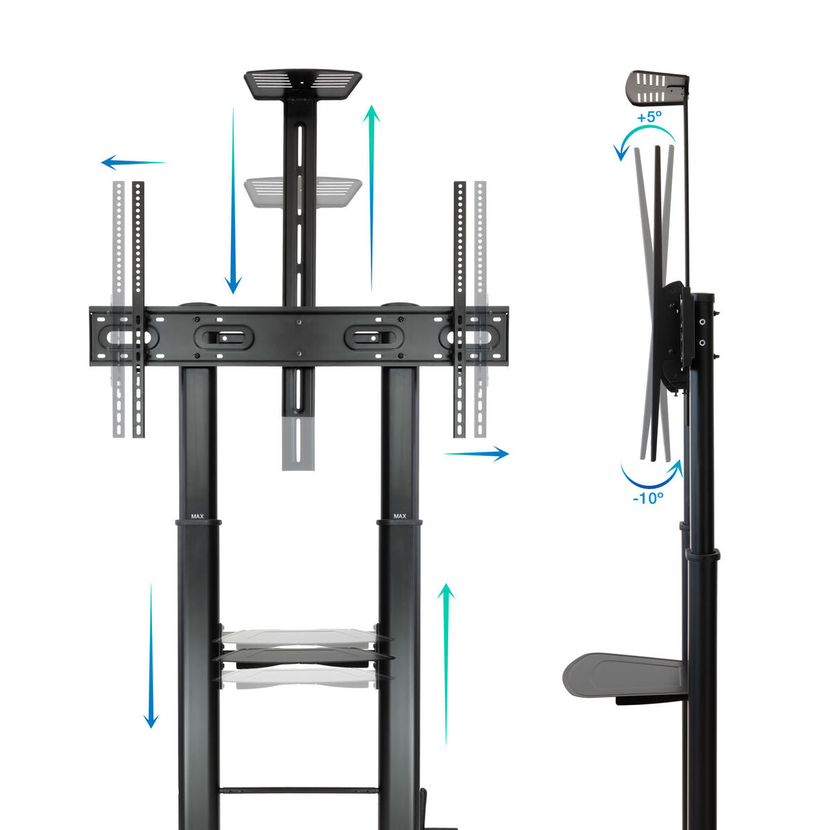 TV Mount TooQ ZEUS 60" 100" 100 kg
