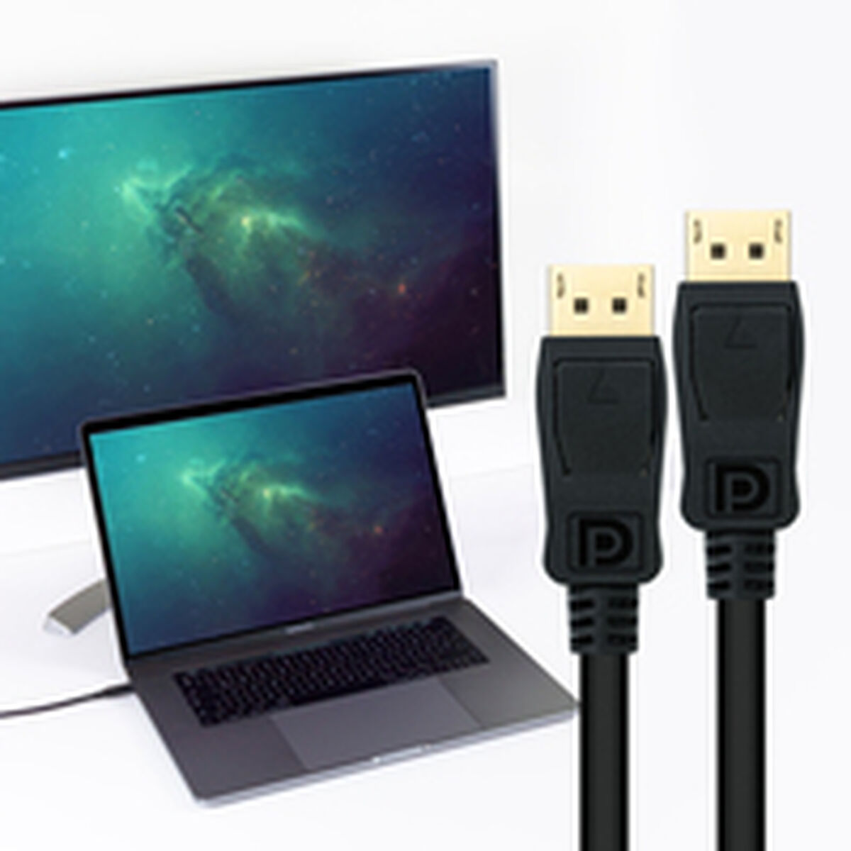 DisplayPort Cable NANOCABLE 10.15.2601 Black 1 m