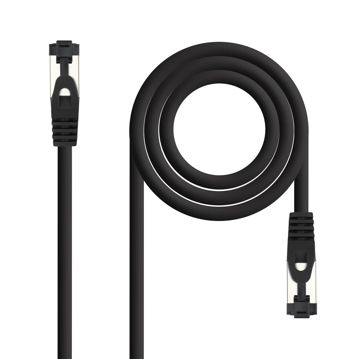 USB Cable NANOCABLE 10.20.2010-BK Black 10 m