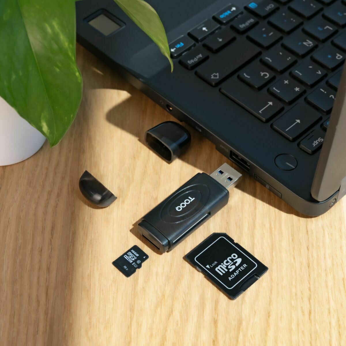 Card Reader TooQ TQR-3002B Black