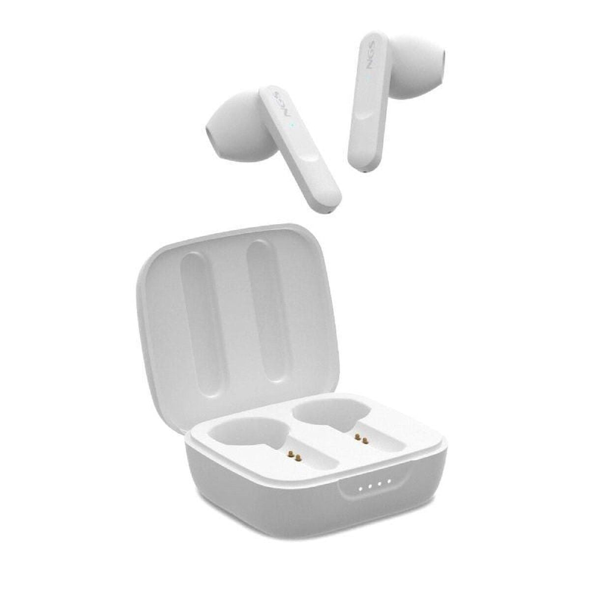 Headphones with Microphone NGS ARTICAMOVEWHITE White