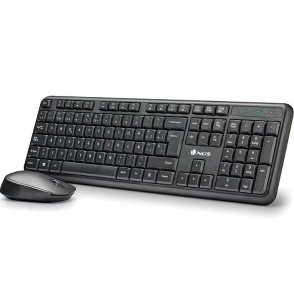 Keyboard and Mouse NGS HARMONYKIT Black