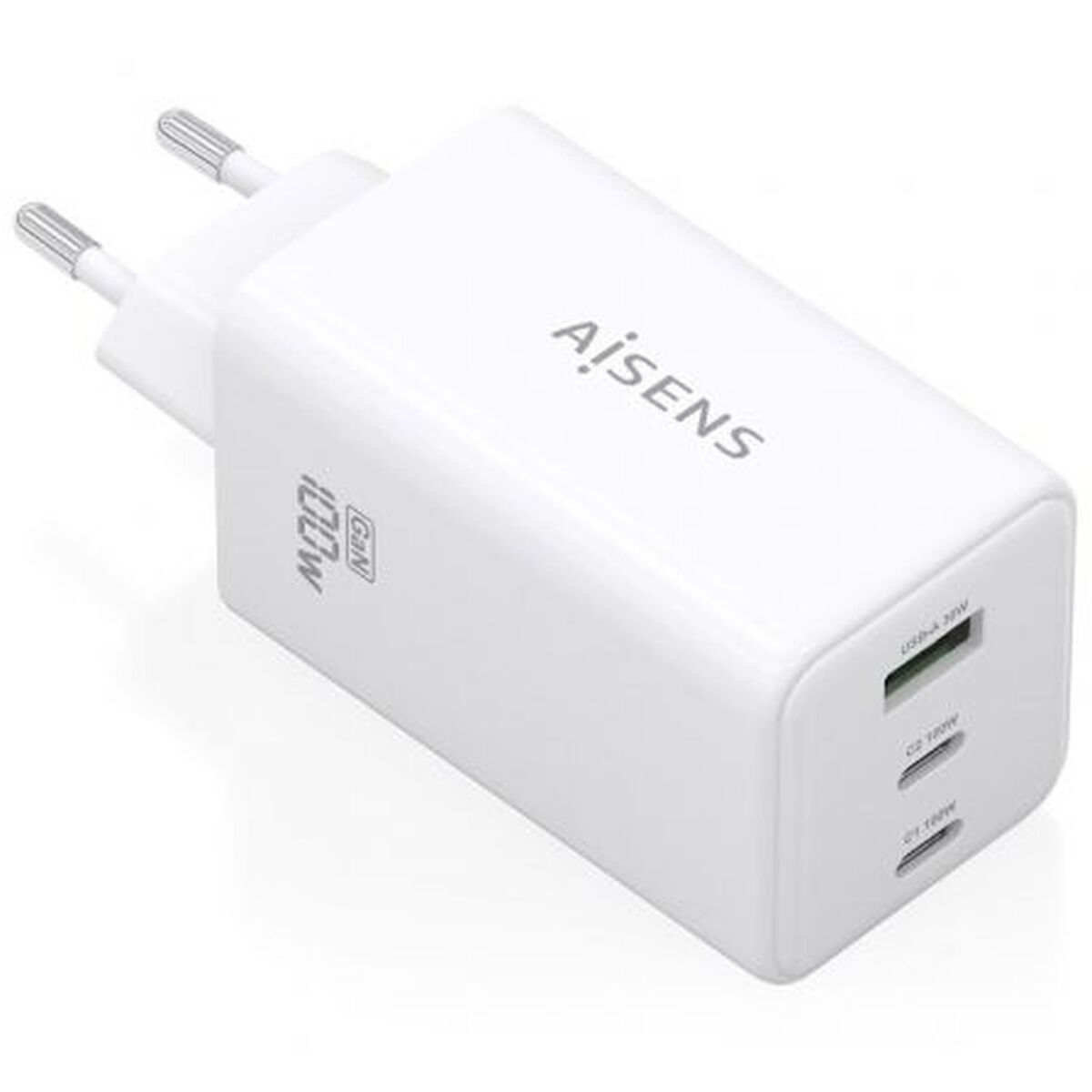 Cordless Charger Aisens ASCH-100W3P051-W White 100 W