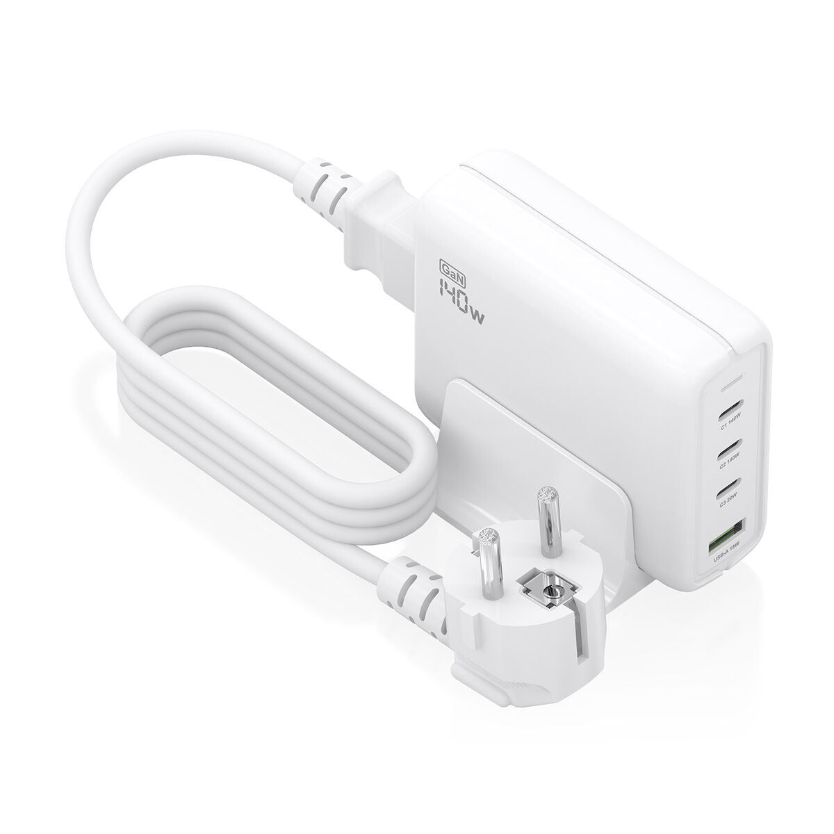 Cordless Charger Aisens ASCH-140W4P055-W White 140 W