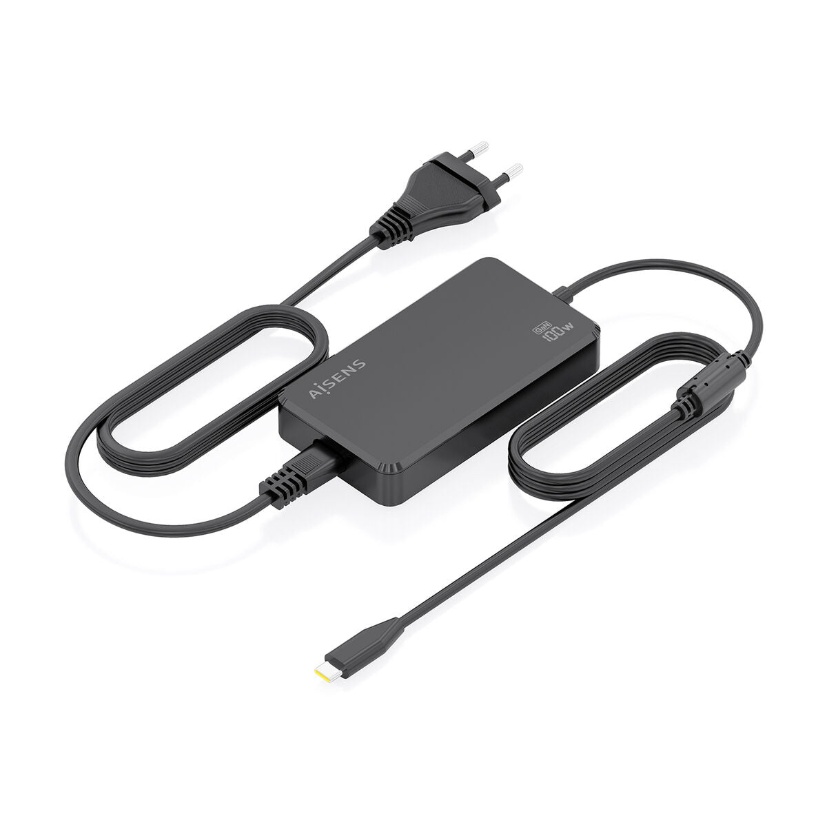Powerbank Aisens ASCH-1PD100D070-BK 100 W Black