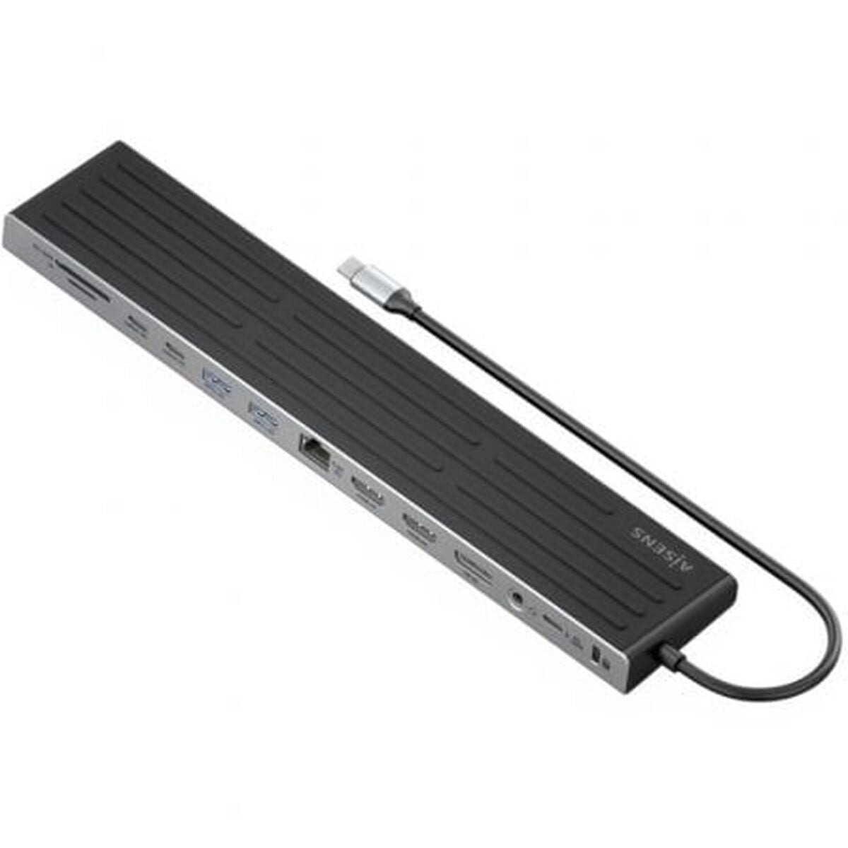 USB Hub Aisens ASUC-13P042-GR Grey 100 W