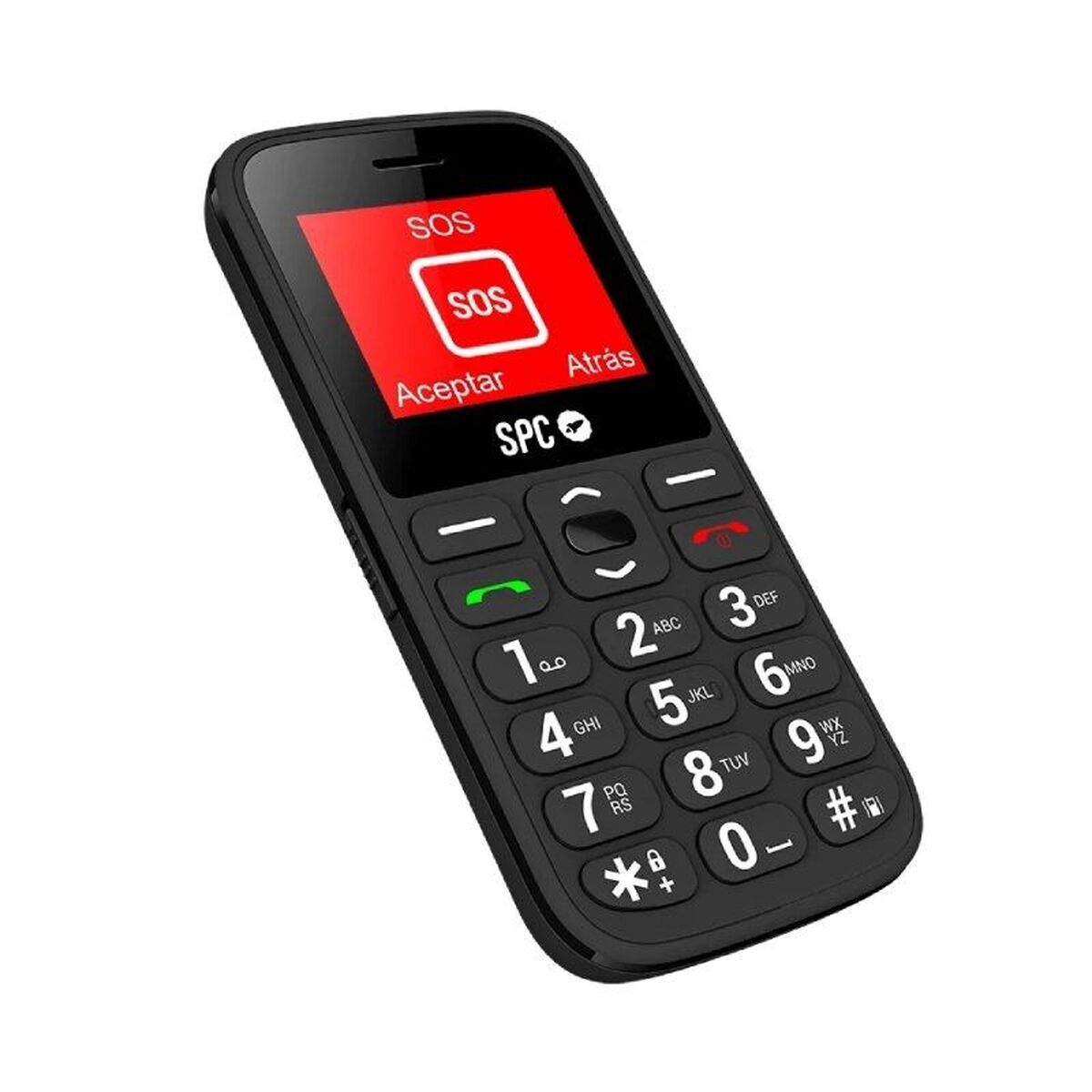 Mobile telephone for older adults SPC FORTUNE 2 4G 1,77" Black 64 GB 4G LTE
