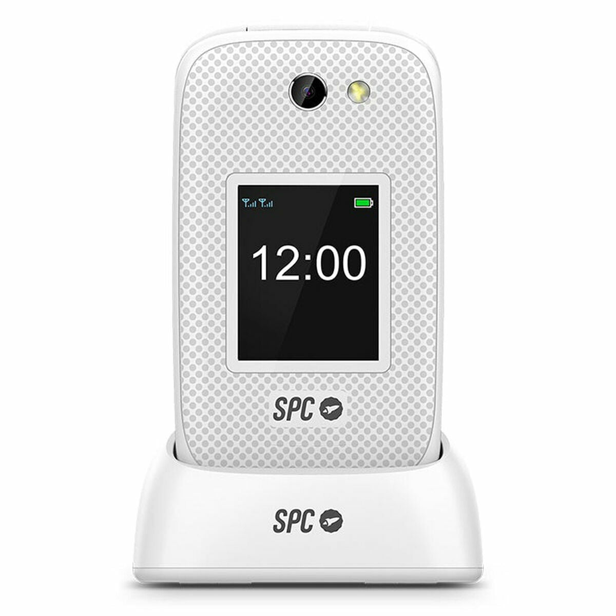 Mobile telephone for older adults SPC 2337B White 128 GB 2,8"