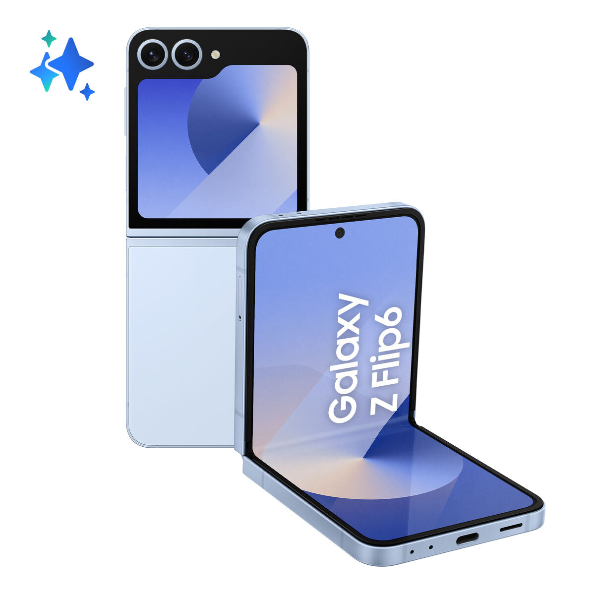 Smartphone Samsung SM-F741BLBGEUE 6,7" Octa Core 12 GB RAM 256 GB Blue