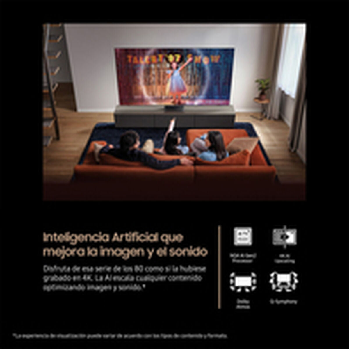 Smart TV Samsung TQ85QN74FATXXC 85" 4K Ultra HD LED HDR Neo QLED